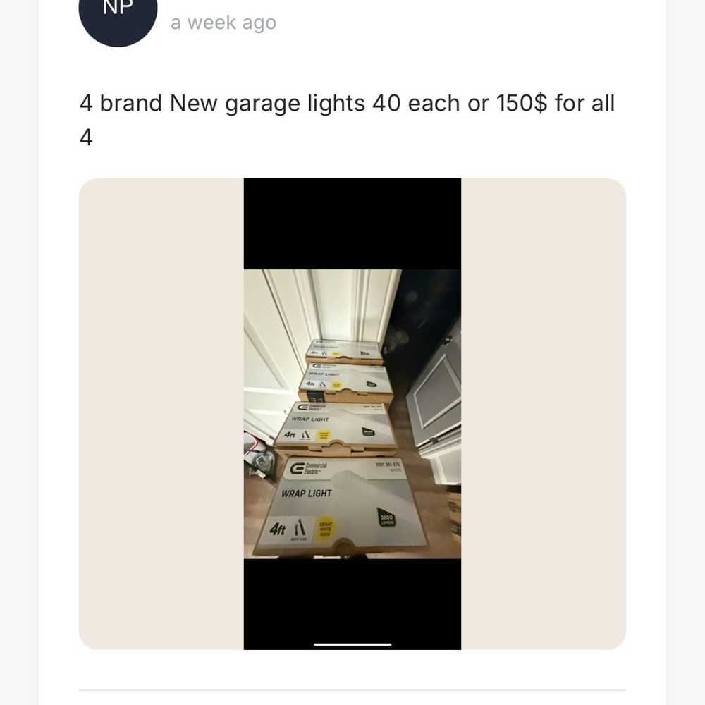 LED Wrap Light Fixture